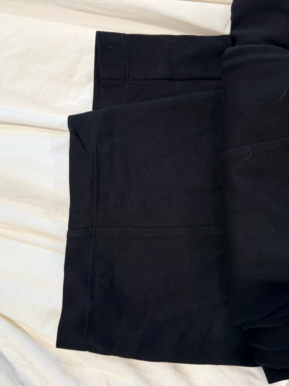 Wide-Leg Black Women's Pants - Sleek Everyday Style max studio size L - Picture 3 of 4